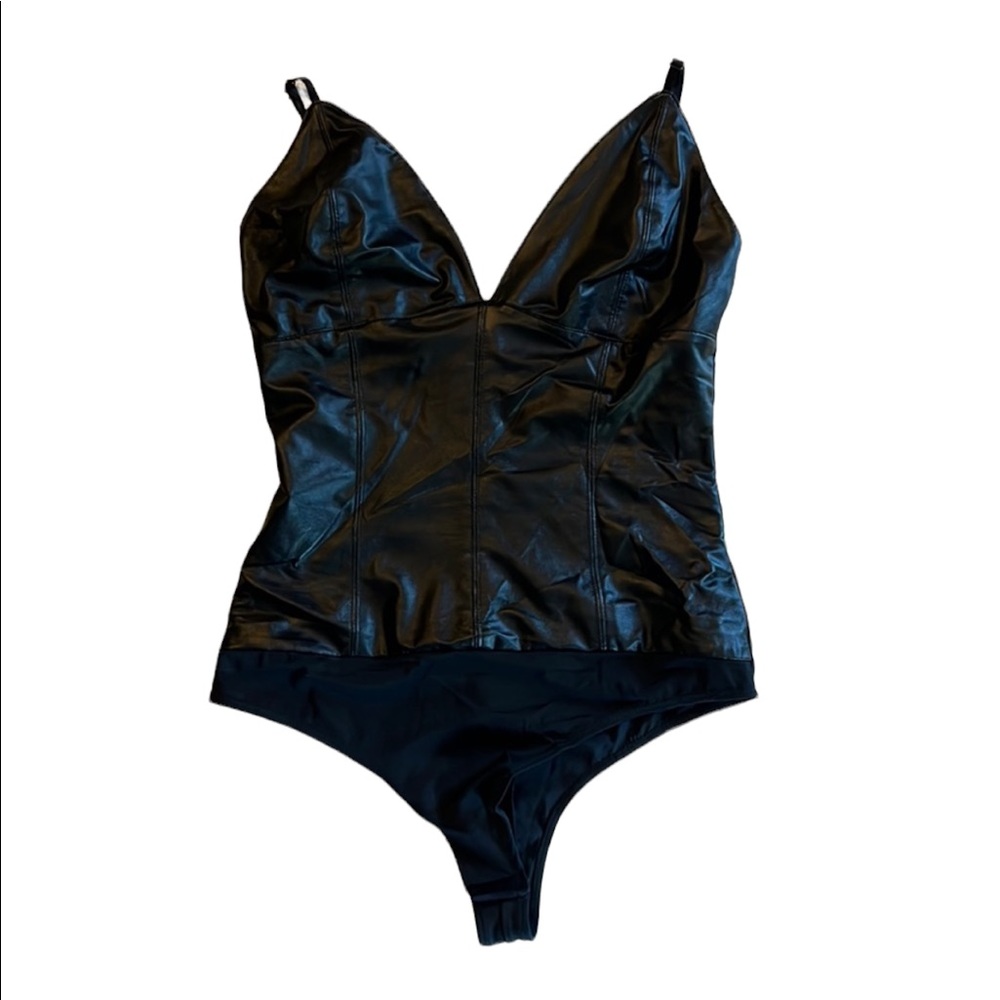 G by Guess faux leather bodysuit